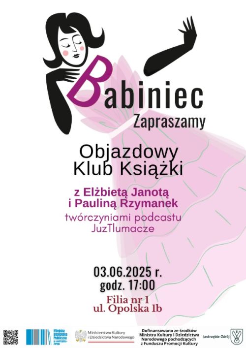 Czerwcowy Babiniec w Filii nr 1 - 3 czerwca o godz. 17:00 w Filii nr 1