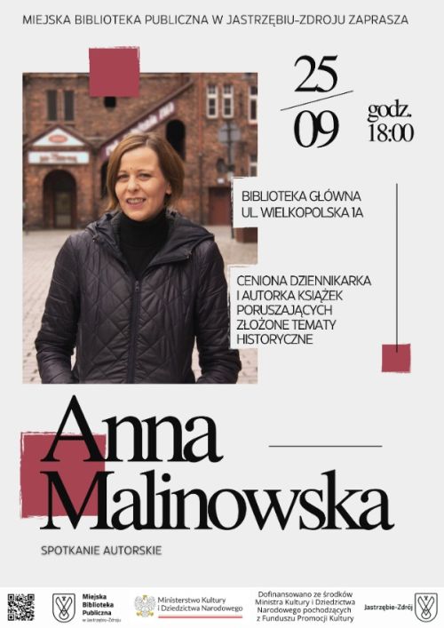 Od Katowic idzie słońce - spotkanie z Anną Malinowską - 25.09.2025r. godz. 18:00