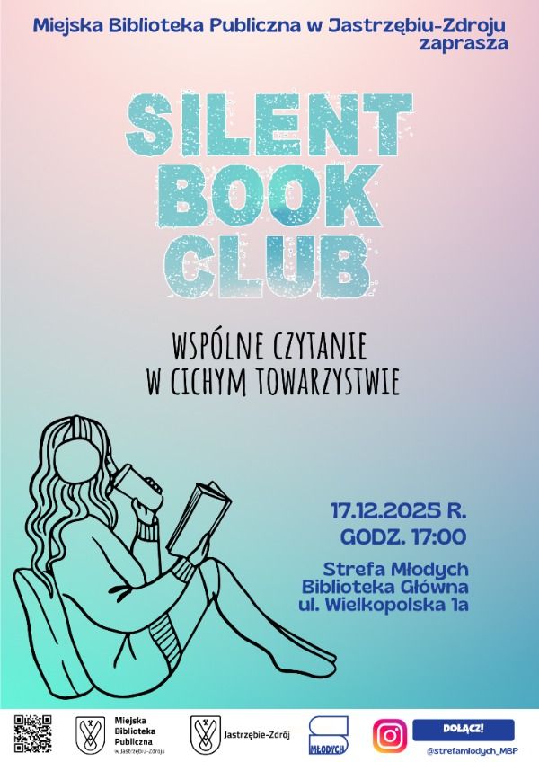 Silent Book Club w Strefie Młodych
