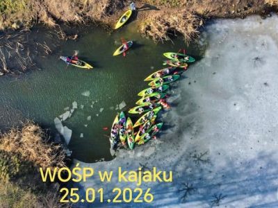 Charytatywny spływ z sercem - WOŚP 2026 na wodzie (lub lodzie)