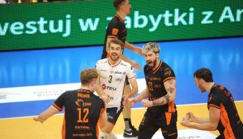 Jastrzębski Węgiel liderem PlusLigi po wygranej nad Bełchatowem