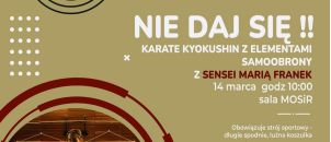 "Nie Daj się" pierwszy taki kurs samoobrony