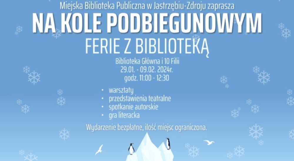 Ferie z biblioteką 2024 na kole podbiegunowym!