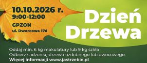 Oddaj papier lub szkło i odbierz sadzonkę - 10 października w godzinach 9:00 – 12:00