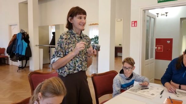 Krótki kurs warsztatowy - Rysunek i grafika - warsztaty z Olą Zając. 15-16 listopada, Dom Zdrojowy.