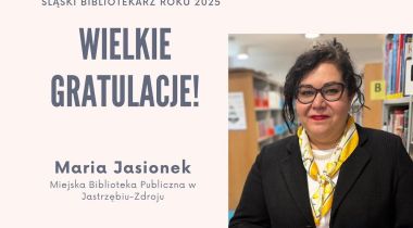20 lat pracy i setki inicjatyw. Bibliotekarka Maria Jasionek z Jastrzębia nagrodzona