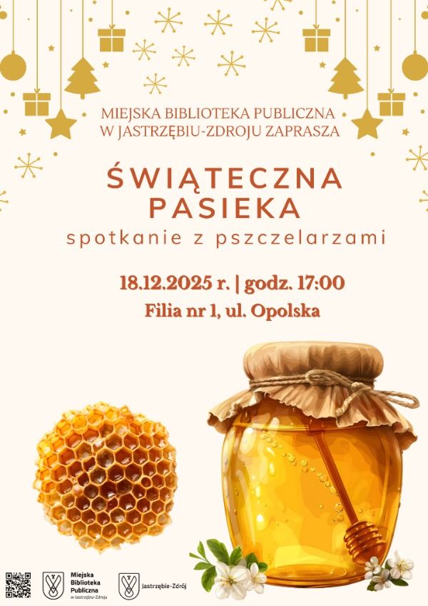 Świąteczna pasieka - spotkanie z pszczelarzami w Filii nr 1 Biblioteki