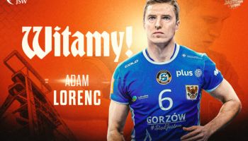 Nowe siły w ataku. Adam Lorenc zagra dla Jastrzębskiego Węgla