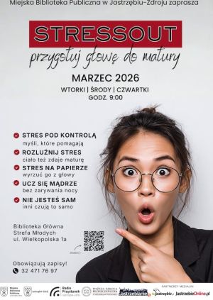 STRESSOUT – bezpłatne warsztaty antystresowe dla maturzystów w Strefie Młodych Biblioteki