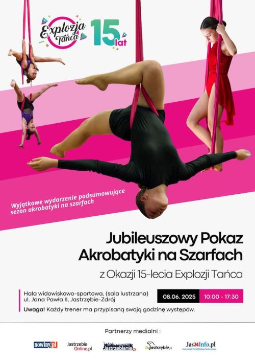 15 lat Explozji Tańca! - Jubileuszowy Pokaz Akrobatyki na Szarfach