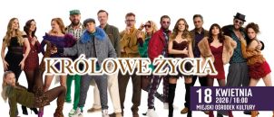 MOK zaprasza na spektakl komediowy  „Królowe życia”  18 kwietnia 2026 r. godz. 16:00 Kino „Centrum”