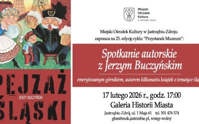 Przystanek Muzeum - Spotkanie autorskie z Jerzym Buczyńskim