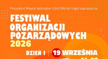 Festiwal Organizacji Pozarządowych 2026 - 19-20 września w Łaźni Moszczenica