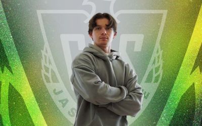 Kontrakt do 2027 roku. Mateusz Jastrzembski zawodnikiem GKS Jastrzębie