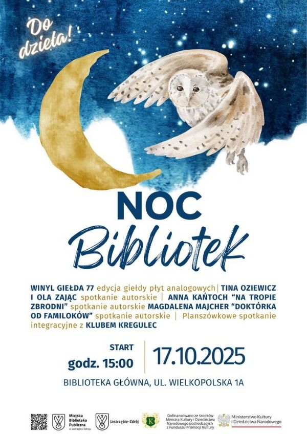Noc Bibliotek już po raz 11 w Jastrzębiu-Zdroju