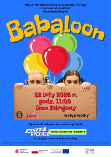 Spektakl dla dzieci "Baballoon" - Teatr SAFO - 22 lutego 2026 r., Dom Zdrojowy Godz. 11:00
