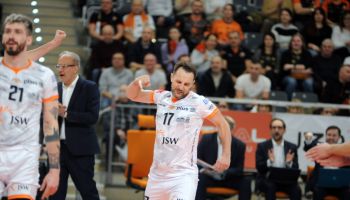 Derby Śląska dla Jastrzębskiego Węgla. 45-letni Jarosław Macionczyk MVP! (wideo)