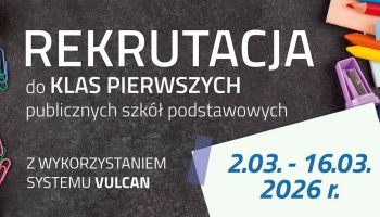 Od 2 marca elektroniczna rekrutacja do klas pierwszych szkół podstawowych