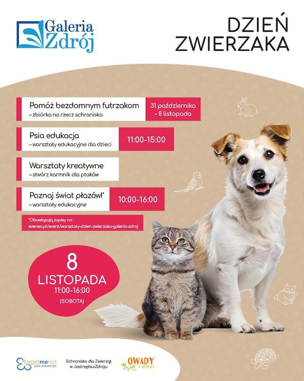 Dzień Zwierzaka w Galerii Zdrój