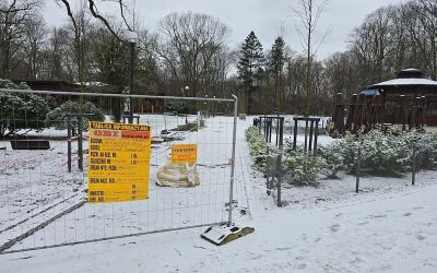 Modernizacja Parku Zdrojowego trwa. Prace potrwają do 26 stycznia