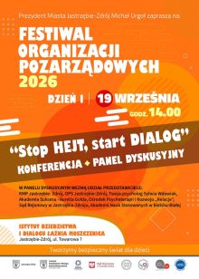 Festiwal Organizacji Pozarządowych 2026 - 19-20 września w Łaźni Moszczenica