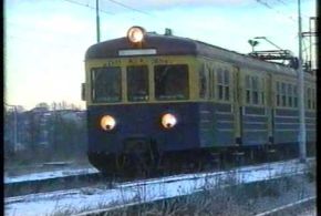 Odjazd ostatniego pociągu ze stacji Jastrzębie Zdrój