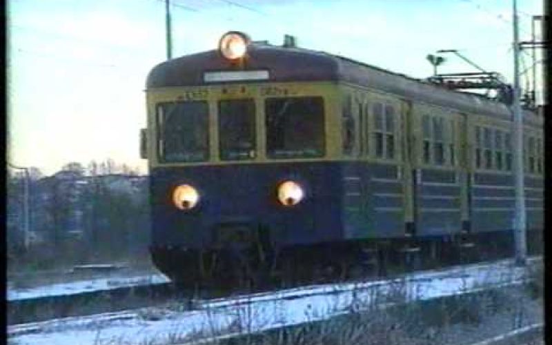 Odjazd ostatniego pociągu ze stacji Jastrzębie Zdrój