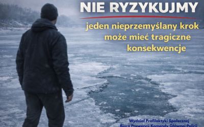 Lód nie jest bezpieczny. Jeden krok może skończyć się tragedią