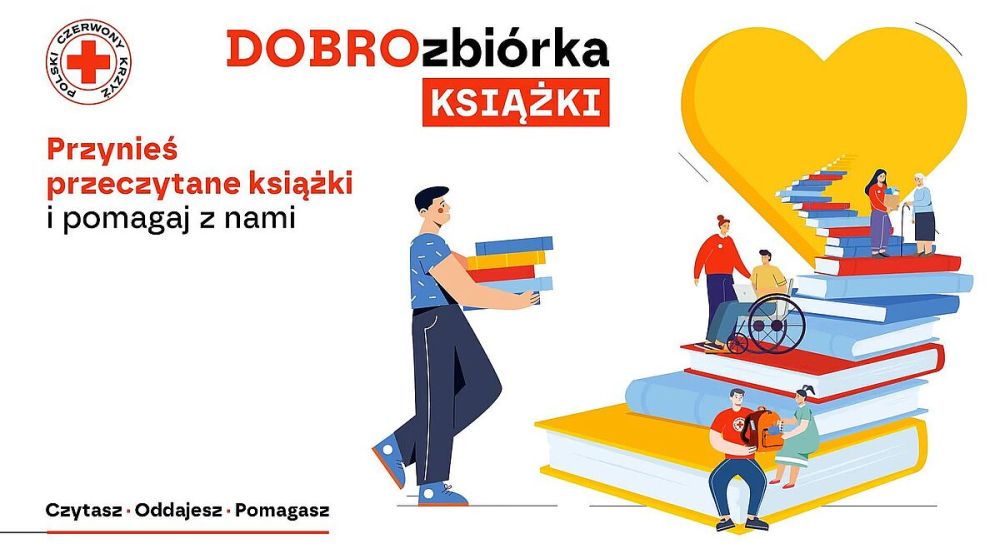 Nie wyrzucaj książek! Oddając je możesz pomóc.