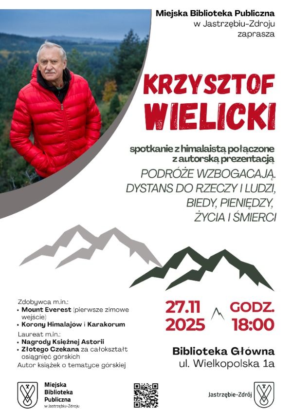 Spotkanie z himalaistą Krzysztofem Wielickim