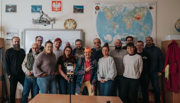 Uchwycić ruch – młodzi adepci fotografii szkolili się z mistrzem