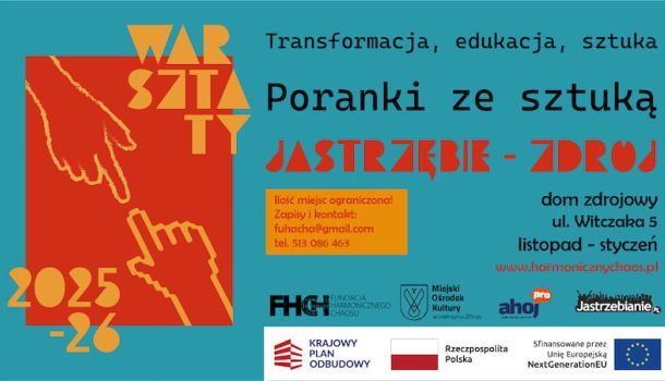 "Poranki ze sztuką" - cykl rodzinnych warsztatów artystycznych