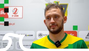 Jakub Piątek po meczu: Ważne trzy punkty w walce o utrzymanie (wideo)