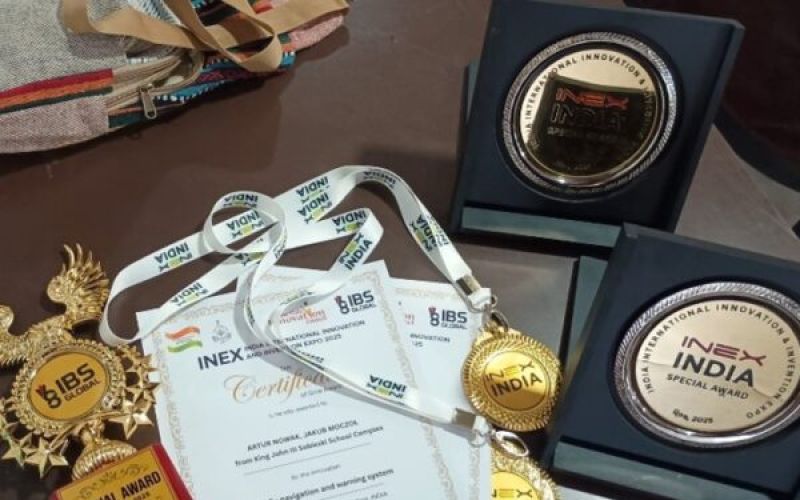 Złoto dla Jastrzębia w Indiach. Projekty Seeable i Evacuar nagrodzone