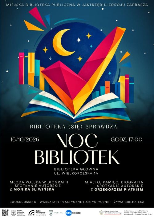 Biblioteka (się) sprawdza - 16 października 2026 r. o godz. 17:00