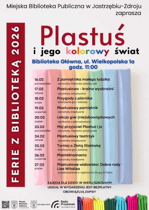 „Dobre rady Lisa Witalisa” przedstawienie teatralne w wykonaniu Grupy O!Teatr  27 lutego o godzinie 11:00 Biblioteka Główna