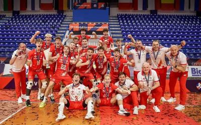 Złoto dla Polski, sukces dla Jastrzębia. Trzech siatkarzy Akademii Talentów mistrzami Europy