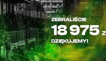 444 wpłaty i 18 tys. zł dla GKS Jastrzębie. Zbiórka dobiegła końca