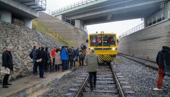 Historyczny powrót kolei. Jastrzębie-Zdrój znów na torach
