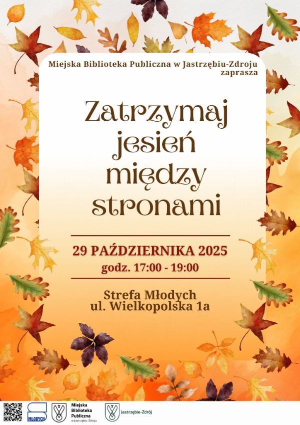 Zatrzymaj jesień między stronami - spotkanie dla młodzieży
