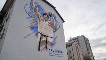 Mural dla mistrzyni. Beata Maksymow-Wendt znowu inspiruje