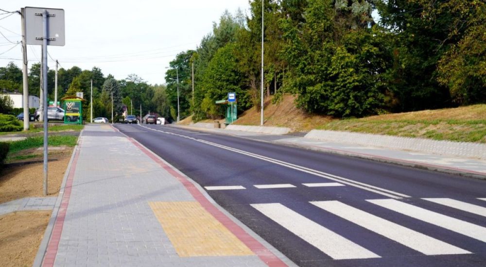 Kolejny etap modernizacji ul. Pszczyńskiej zakończony, fot. z arch. UM