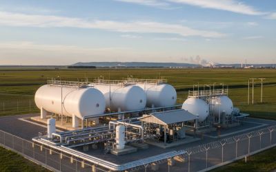 Zbiorniki naziemne na LPG w przemyśle i logistyce