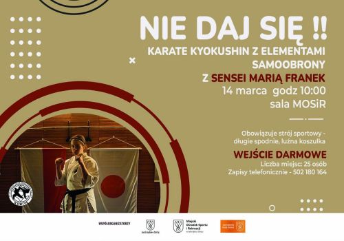 "Nie Daj się" pierwszy taki kurs samoobrony