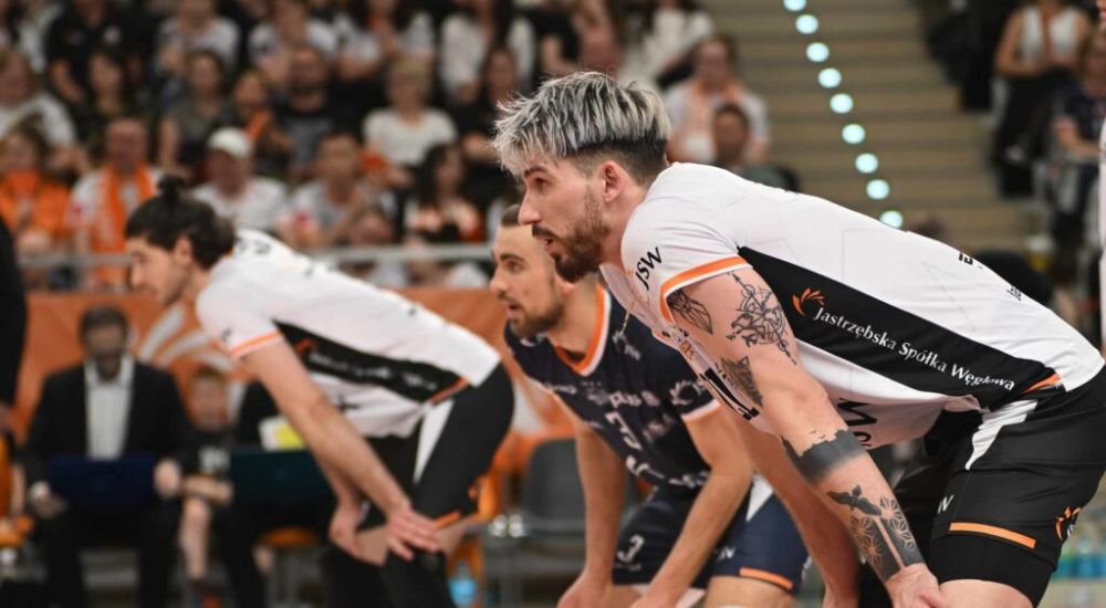 Pierwszy meczu półfinału dla lublinian, fot. JSW Jastrzębski Węgiel