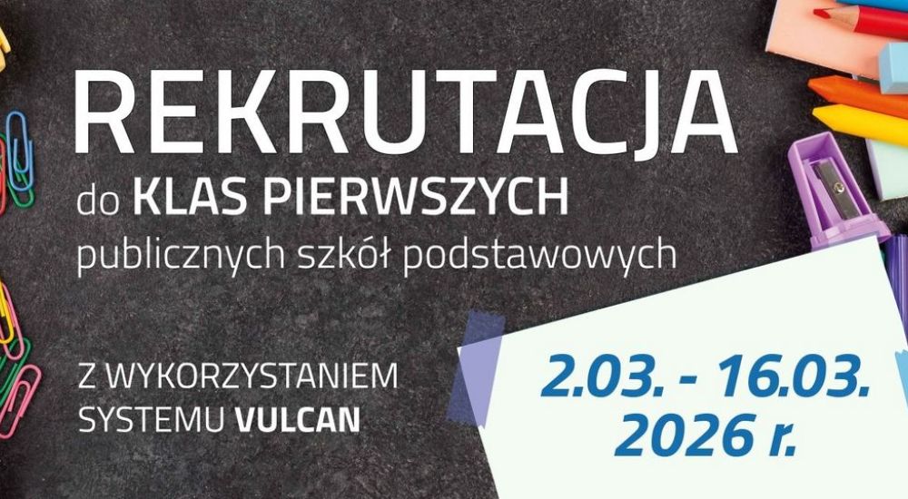 Rekrutacja do szkół podstawowych