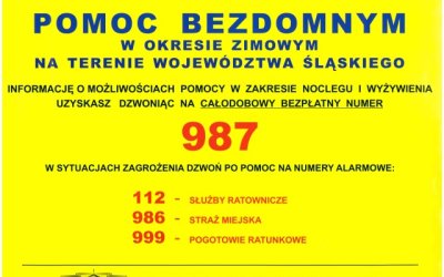 Reagujmy, gdy temperatura spada - jeden telefon może uratować życie