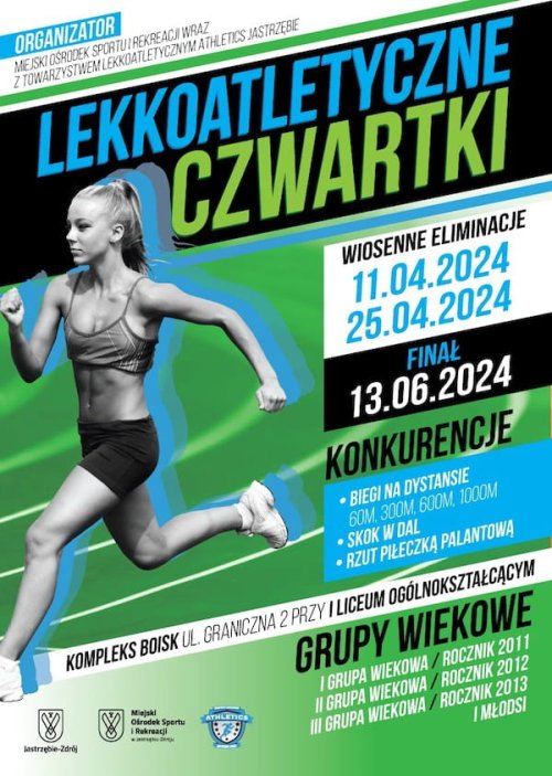 Wiosenne eliminacje Czwartków Lekkoatletycznych