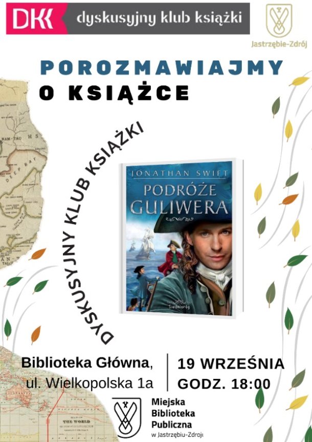 Porozmawiajmy o książce - spotkanie Dyskusyjnego Klubu Książki