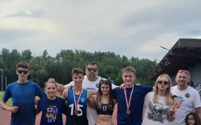 Złoto na Mistrzostwach Śląska w Lekkiej Atletyce Seniorów U18
